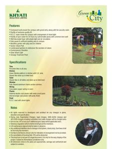 Image of 675 Sq.ft 1 RK Apartment / Flat for sale in Khyati Green City, Santej, Ahmedabad for Rs. 1100000