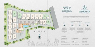 Image of 582 Sq.ft 2 BHK Apartment / Flat for sale in Nirmaanika Advaita, Balagere, Bengaluru for Rs. 5000000