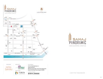Image of 2115 Sq.ft 3 BHK Apartment / Flat for sale in Sahaj Panoramic, Pal Gam, Surat for Rs. 9623250