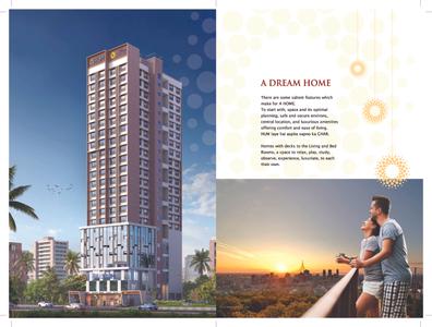 Image of 845 Sq.ft 2 BHK Apartment / Flat for sale in Hum Solaris, Kandivali West, Mumbai for Rs. 19800000