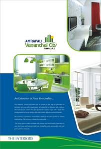 Image of 1465 Sq.ft 3 BHK Duplex for sale in Amrapali Vananchal City, Fauji Nagar, Bhilai for Rs. 6500000