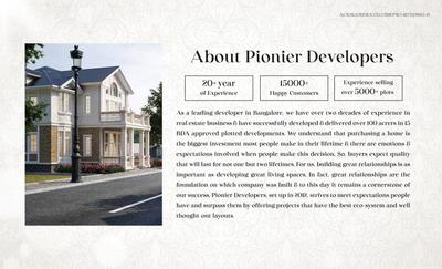 Image of 1200 Sq.ft Residential Plot / Land for sale in Pionier Mayfairre, Chikkanagamangala, Bengaluru for Rs. 11500000
