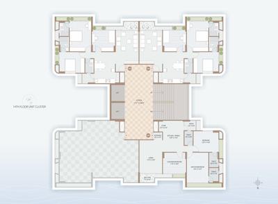 Image of 1935 Sq.ft 3 BHK Apartment / Flat for sale in Lake Abode, Vaishno Devi Circle, Ahmedabad for Rs. 6815000
