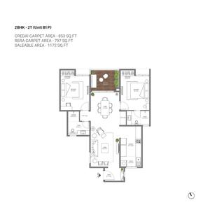 Image of 1350 Sq.ft Residential Plot / Land for sale in Assetz Atmos And Aura, Shettigere, Bengaluru for Rs. 16500000