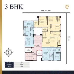 Image of 2197 Sq.ft 4 BHK Apartment / Flat for sale in Ashwamedh Pashupati, Kothrud, Pune for Rs. 32400000