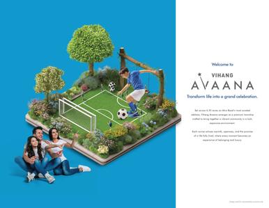 Image of 606 Sq.ft 1 BHK Apartment / Flat for sale in Reyanshp Vihang Avaana, Mira Road East, Mira Bhayandar for Rs. 7465000