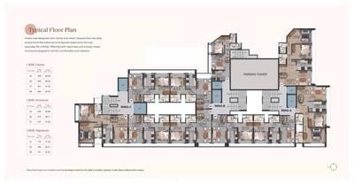 Image of 850 Sq.ft 2 BHK Apartment / Flat for sale in Satellite Aristia, Andheri East, Mumbai for Rs. 21600000