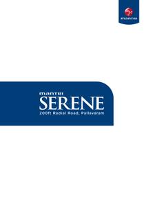 Mantri Serene Brochure 1