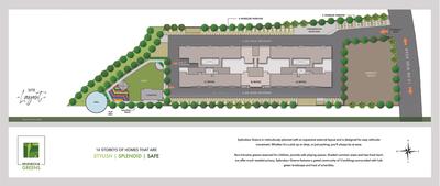 Image of 947 Sq.ft 2 BHK Apartment / Flat for sale in Sheth Splendour Greens, Kondhwa, Pune for Rs. 6100000
