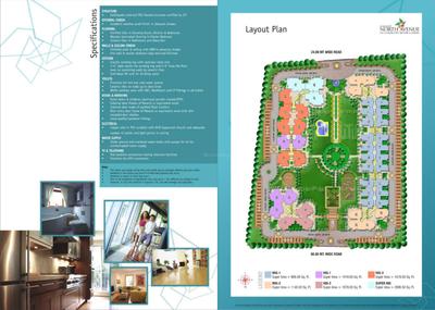 Image of 1057 Sq.ft 2.5 BHK Apartment / Flat for sale in Galaxy North Avenue Tower G, Noida Extension, Greater Noida for Rs. 9500000