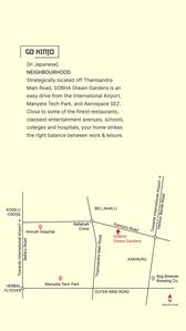 Image of 1050 Sq.ft 2 BHK Apartment / Flat for sale in Sobha Dream Gardens Phase 4 Wing 1 And 2, Kannuru, Bengaluru for Rs. 11800000
