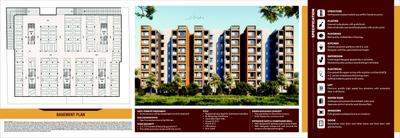 Image of 1260 Sq.ft 2 BHK Apartment / Flat for sale in Harmain 33, Sarkhej, Ahmedabad for Rs. 9000000