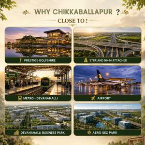 Image of 1800 Sq.ft Residential Plot / Land for sale in SK Srivaruu Foot Hills, Chikkaballapura Town, Chikballapur District for Rs. 5400000
