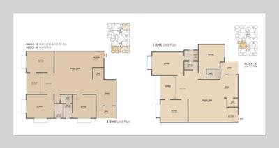 Image of 1072 Sq.ft 3 BHK Apartment / Flat for sale in Sarthak Sarjak II, Bhaijipura, Gandhinagar for Rs. 10500000