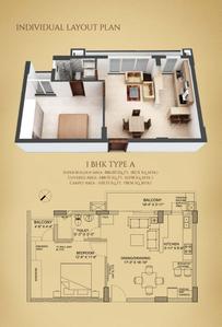 Image of 1125 Sq.ft 2 BHK Apartment / Flat for sale in Gangotri Ramtal, Sunrakh Bangar, Vrindavan for Rs. 8200000