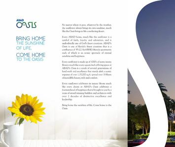 Image of 1500 Sq.ft 3 BHK Apartment / Flat for sale in ABAD Oasis, Edappally, Kochi for Rs. 16000000