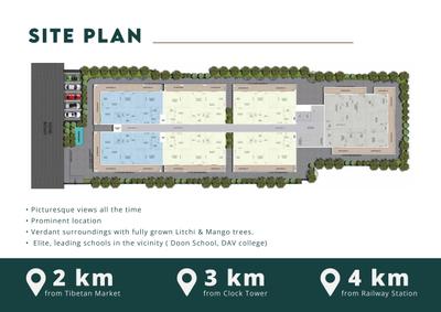 Image of 2533 Sq.ft 3 BHK Apartment / Flat for sale in Broadleaf Apartments, Dalanwala, Dehradun for Rs. 25500000