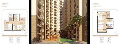 Image of 770 Sq.ft 2 BHK Apartment / Flat for sale in GM Ambitious Enclave, Bommasandra, Bengaluru for Rs. 7500000
