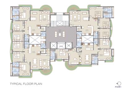 Image of 1248 Sq.ft 3 BHK Apartment / Flat for sale in Shreeji Siesta, Kudasan, Gandhinagar for Rs. 12000000