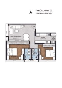 Image of 900 Sq.ft 2 BHK Apartment / Flat for sale in Blue Stone Tulsi Heritage, Dadar East, Mumbai for Rs. 35000000