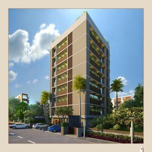 Image of 950 Sq.ft 2 BHK Apartment / Flat for sale in Pyramid Shreyash 2, Ambawadi, Ahmedabad for Rs. 6000000