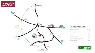 Image of 1200 Sq.ft Residential Plot / Land for sale in Artemis Address In Association With Mythreyi, Nelamangala, Bengaluru for Rs. 6600000