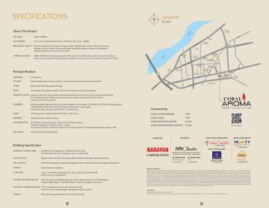 Image of 2502 Sq.ft 3 BHK Apartment / Flat for sale in Narayan Coral Aroma, Bhimrad, Surat for Rs. 15300000