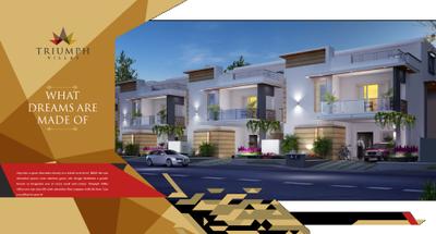 Image of 3160 Sq.ft 4 BHK Villa for sale in Vaishnavi Triumph Villas, Kismatpur, Hyderabad for Rs. 46000000