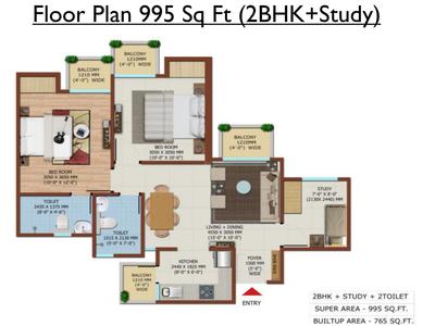 Ajnara Khel Gaon Phase 1 Tower A B C And D Brochure 23