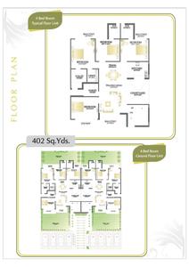 Image of 1125 Sq.ft 3 BHK Builder Floor for sale in RPS Palms, Sector 88, Faridabad for Rs. 10000000