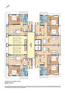 Image of 630 Sq.ft 2 BHK Apartment / Flat for sale in Vijay Vatika, Hiranandani Estate, Thane for Rs. 8500000