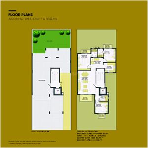 Image of 2412 Sq.ft 4 BHK Builder Floor for sale in Puri Luxuria Floors, Sector 89, Faridabad for Rs. 25500000