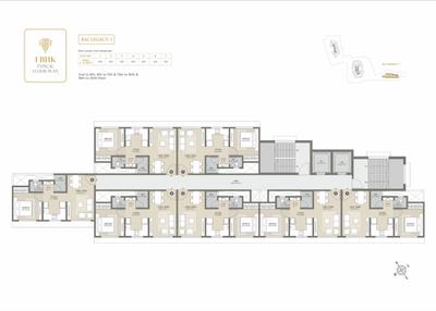 Image of 650 Sq.ft 1 BHK Apartment / Flat for sale in Raj Legacy, Mira Road East, Mira Bhayandar for Rs. 7540000