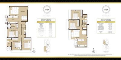Image of 1200 Sq.ft 3 BHK Apartment / Flat for sale in Kabra Diamante, Goregaon West, Mumbai for Rs. 35000000