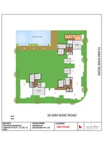 Image of 2400 Sq.ft 3 BHK Apartment / Flat for sale in Shreenathji Delta Riviera, Ulwe, Navi Mumbai for Rs. 46000000