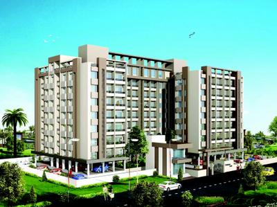 Image of 1050 Sq.ft 2 BHK Apartment / Flat for sale in Eminence Coral, Hanspal, Bhubaneswar for Rs. 5500000