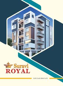 Image of 1420 Sq.ft 3 BHK Apartment / Flat for sale in Suravi Royal, Jharapada, Bhubaneswar for Rs. 9170000