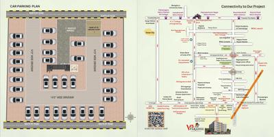 Image of 1310 Sq.ft 3 BHK Apartment / Flat for sale in V5 Paradise, RR Nagar, Bengaluru for Rs. 8900000