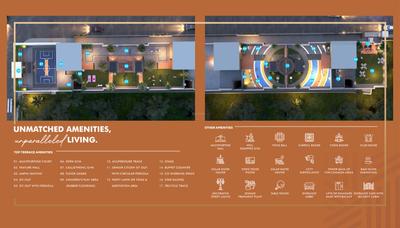 Image of 1240 Sq.ft 3 BHK Apartment / Flat for sale in AGAC Sanskruti Oriana, Wagholi, Pune for Rs. 8500000
