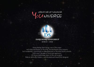 Image of 1100 Sq.ft 2.5 BHK Apartment / Flat for sale in DSS Mahavir Universe Phoenix, Bhandup West, Mumbai for Rs. 27000000