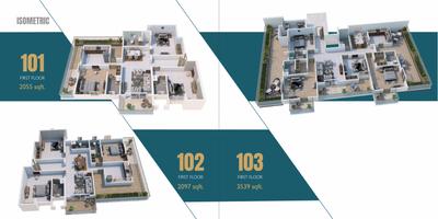 Image of 1600 Sq.ft 3 BHK Apartment / Flat for sale in Winsome Hari Pearlz, Danapur, Patna for Rs. 14000000