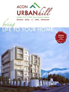 Image of 1270 Sq.ft 2 BHK Apartment / Flat for sale in Acon Urban Hill, Govind Vihar, Dehradun for Rs. 8500000