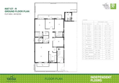 Image of 2100 Sq.ft 3 BHK Builder Floor for sale in Vatika Independent Floors, Sector 82, Gurgaon for Rs. 27000000