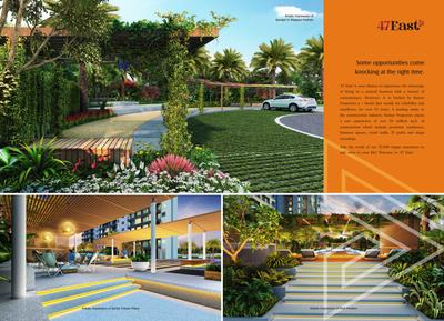 Image of 1050 Sq.ft 2 BHK Apartment / Flat for sale in Kumar 47 East, Mundhwa, Pune for Rs. 11500000