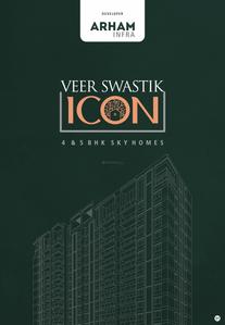 Image of 2900 Sq.ft 4 BHK Apartment / Flat for sale in Arham Veer Swastik Icon, Bhatha, Surat for Rs. 13000000