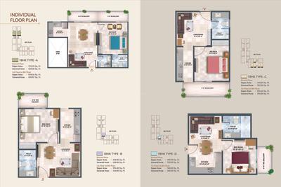 Image of 1363 Sq.ft 2 BHK Apartment / Flat for sale in Shri Vrinda Imperial, Jait, Vrindavan for Rs. 12271500