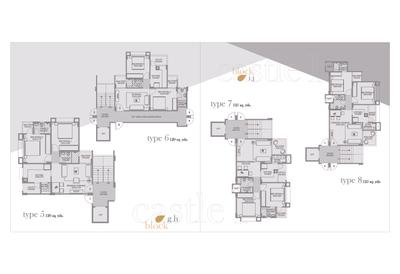 Image of 1017 Sq.ft 2 BHK Penthouse for sale in  Swaminarayan Castle 1 2, Nirnay Nagar, Ahmedabad for Rs. 7200000