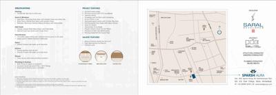Image of 695 Sq.ft 2 BHK Apartment / Flat for sale in Saral Sparsh Aura, Vishala, Ahmedabad for Rs. 5100000