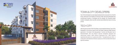 Image of 550 Sq.ft 1 BHK Apartment / Flat for sale in Town Empire City, Saravanampatty, Coimbatore for Rs. 4000000