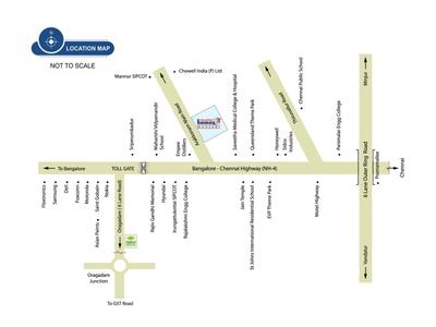 Image of 595 Sq.ft 2 BHK Apartment / Flat for sale in Arun Manjari, Mevalurkuppam, Chennai for Rs. 2500000
